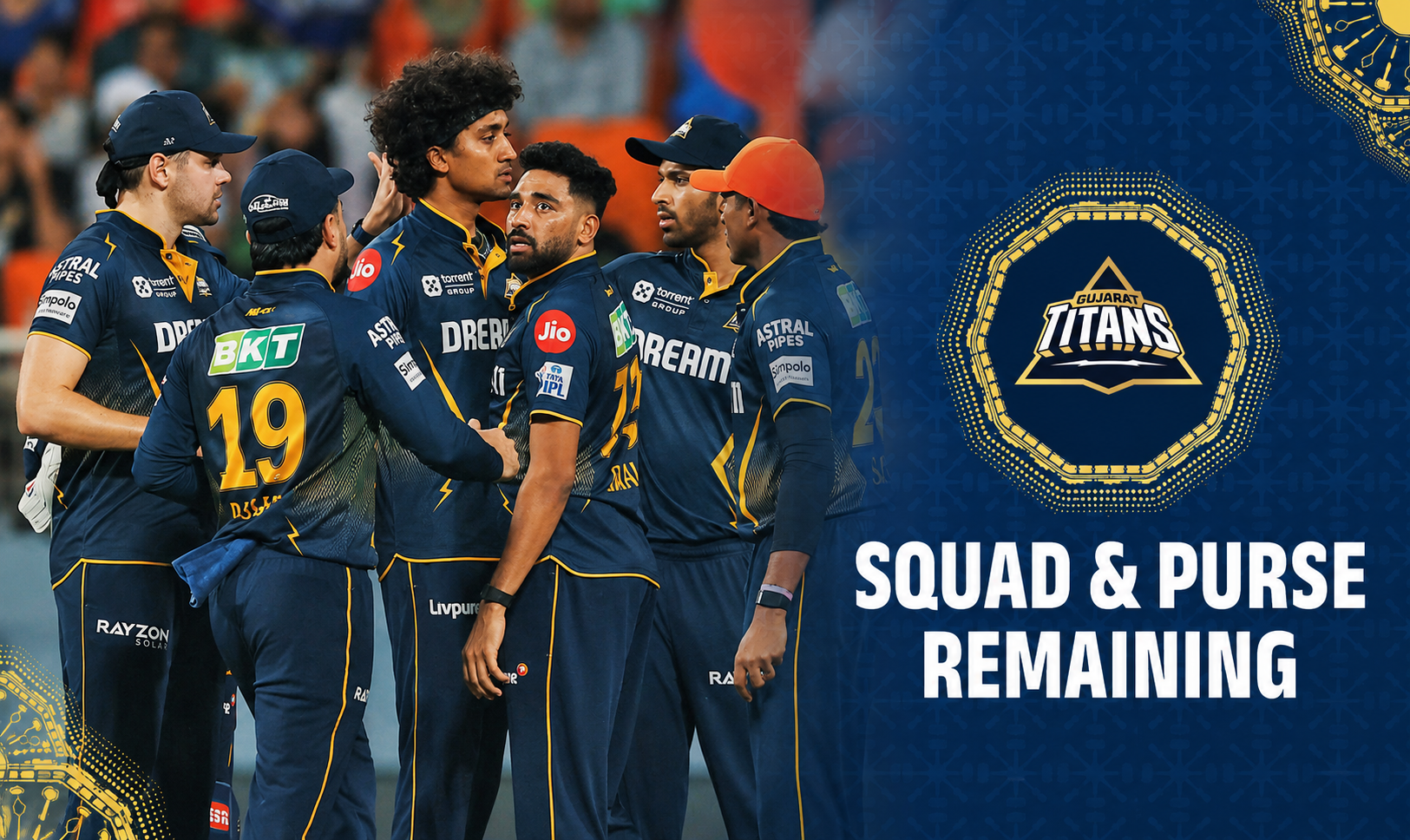 GT IPL 2026 Squad