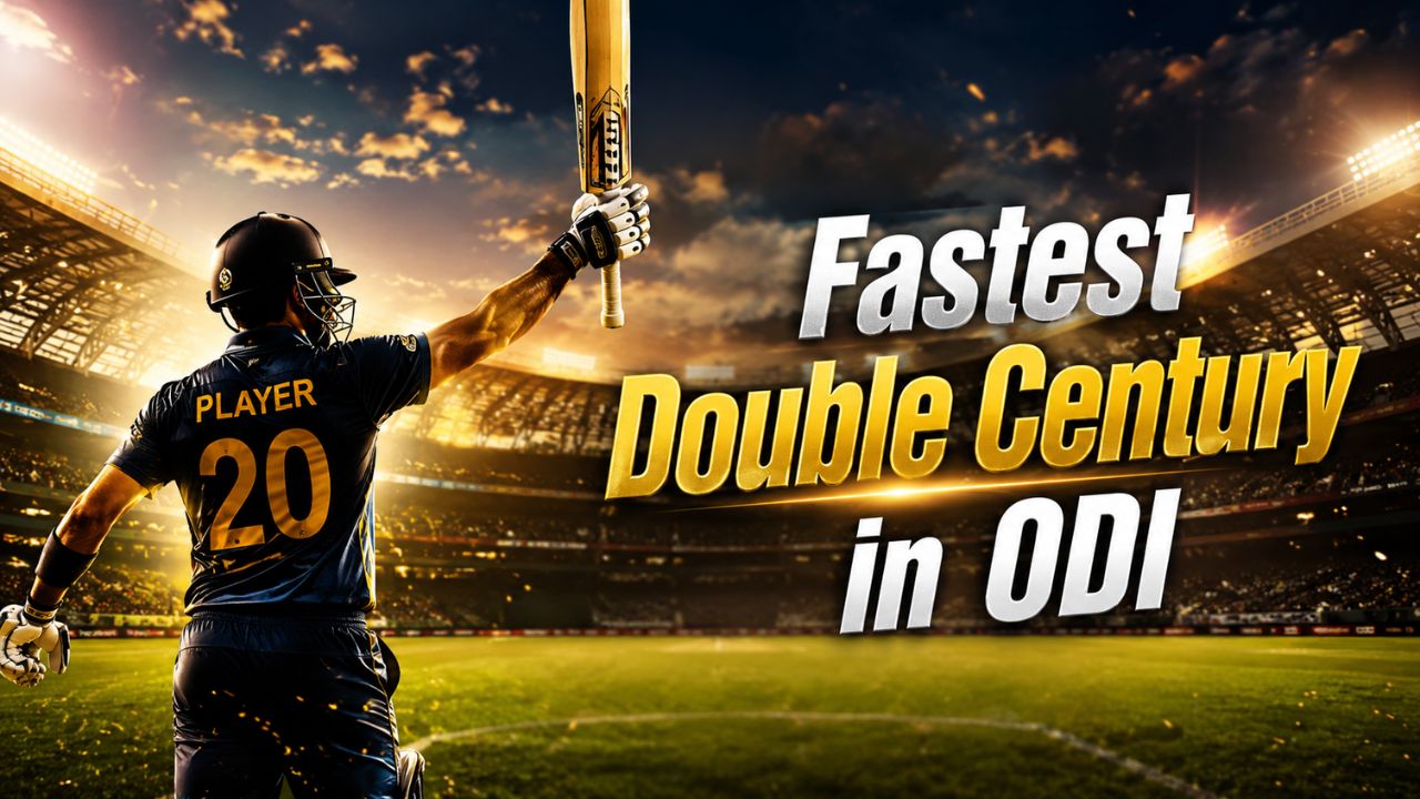 Fastest Double Century in ODI