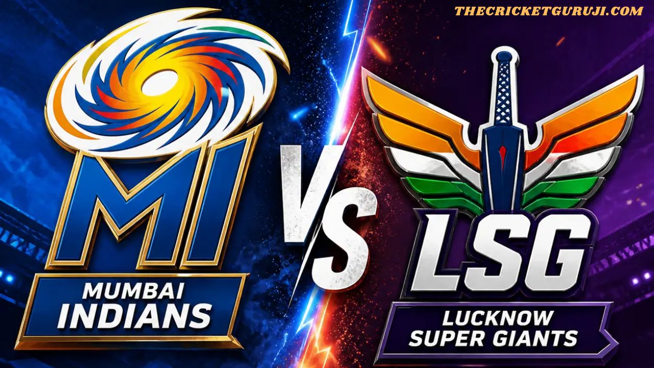 Lucknow Super Giants vs Mumbai Indians Timeline