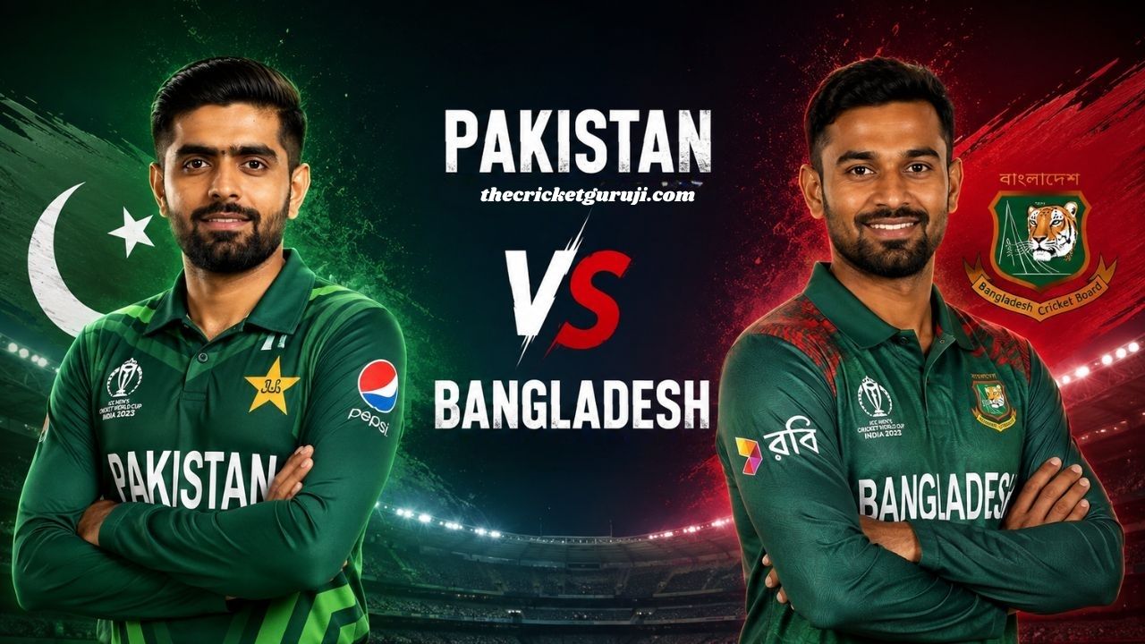 Bangladesh national cricket team vs Pakistan national cricket team players in action during the Test series at Sher-e-Bangla National Stadium in Dhaka.