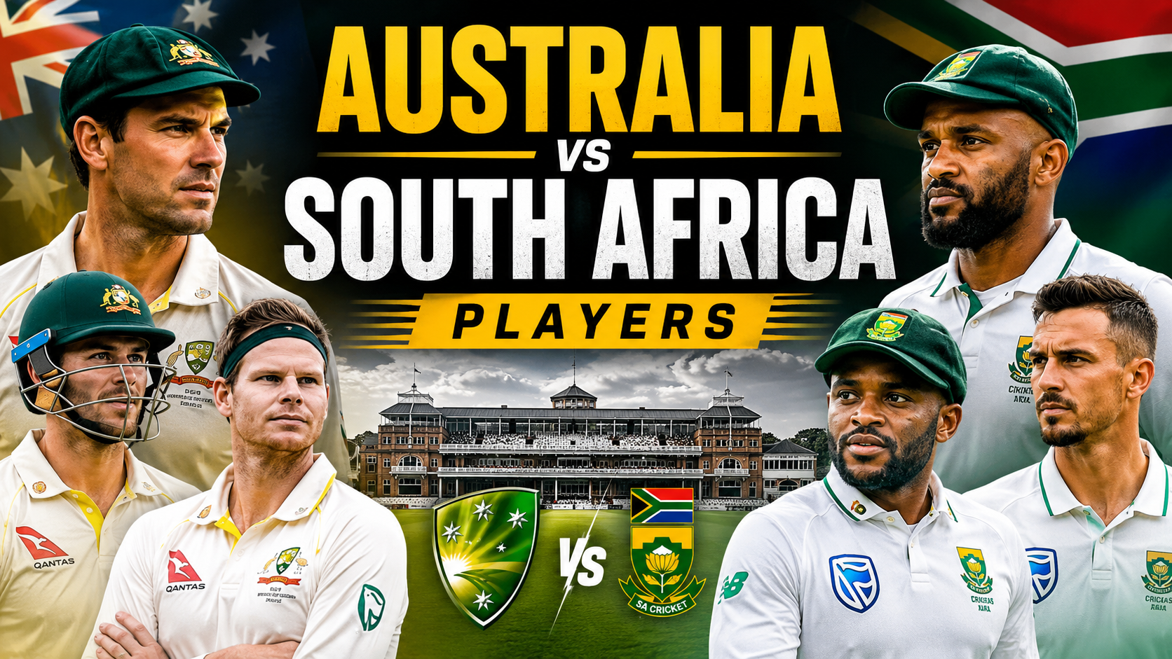 Australia vs South Africa Players