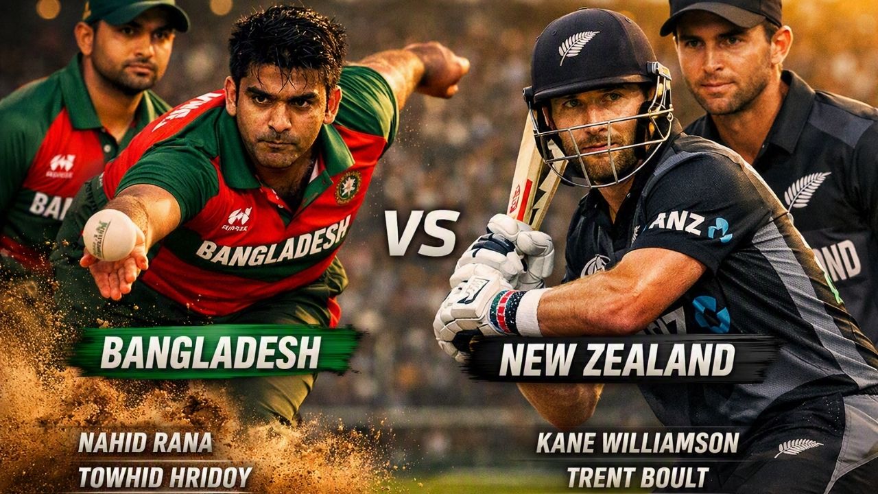 Bangladesh National Cricket Team vs New Zealand National Cricket Team players
