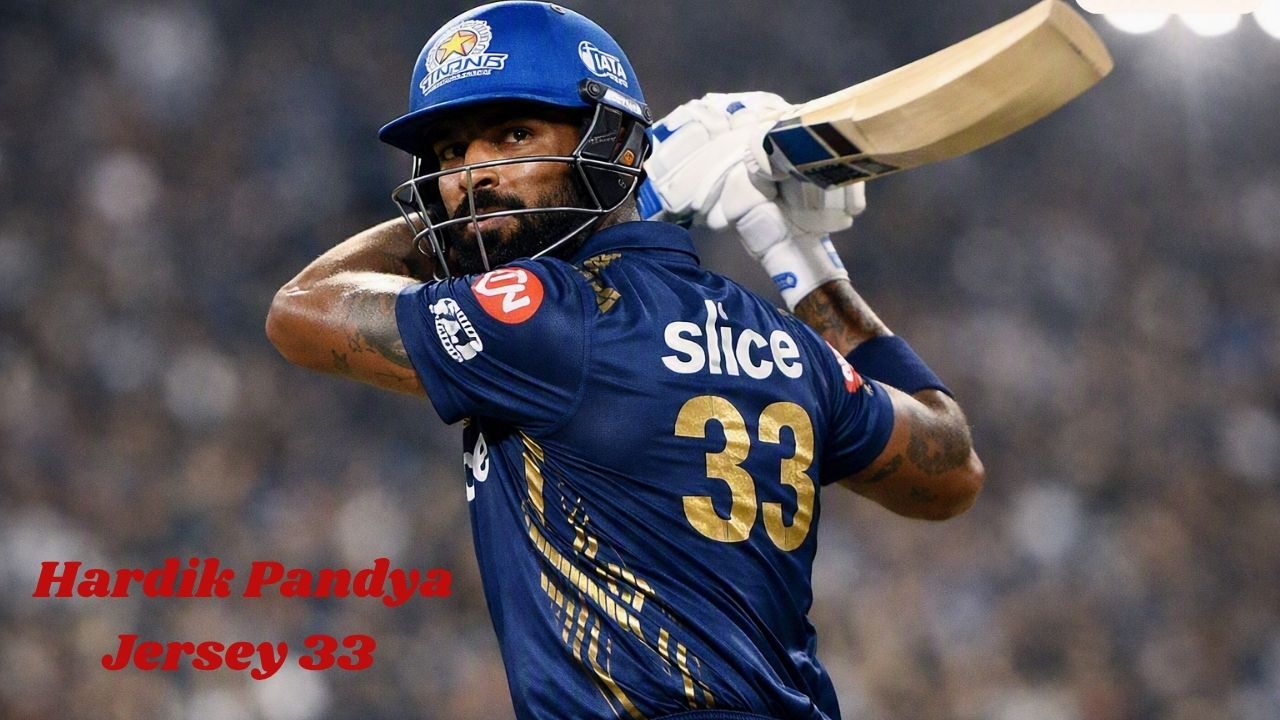 Hardik Pandya Jersey Number