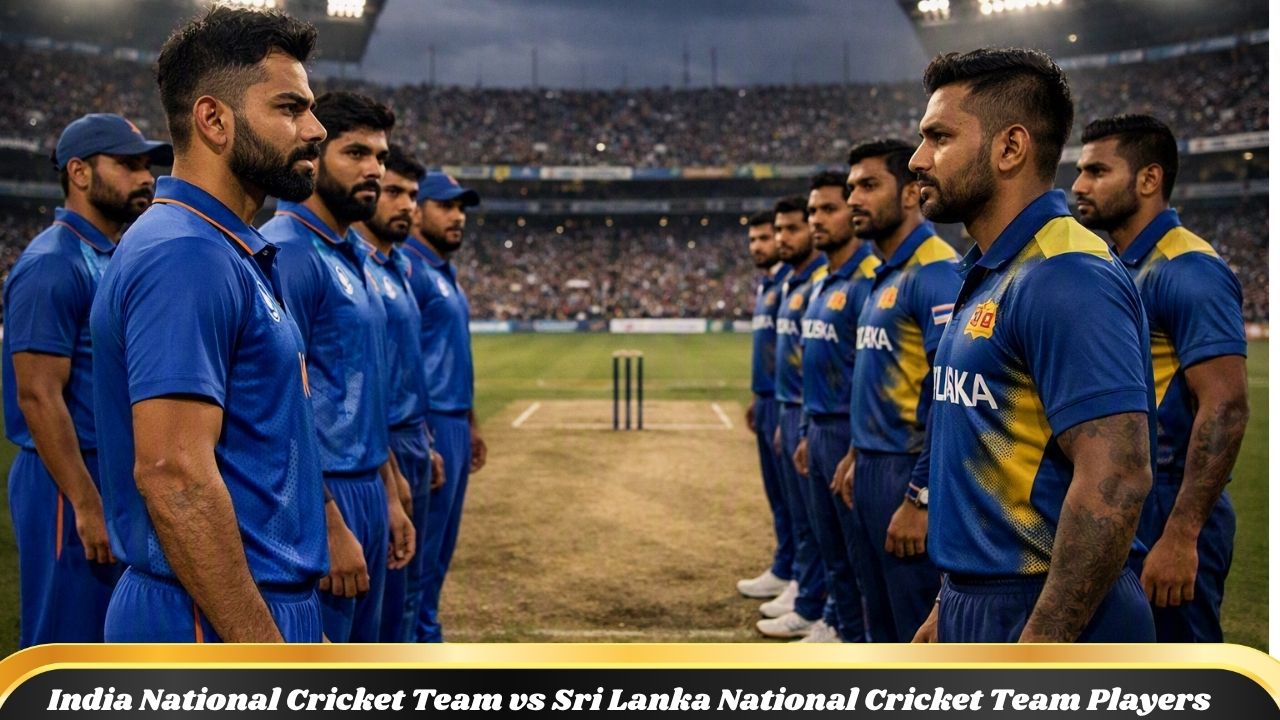 India National Cricket Team vs Sri Lanka National Cricket Team Players