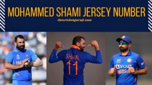 Shami Jersey Number: Mohammed Shami Wears No. 11