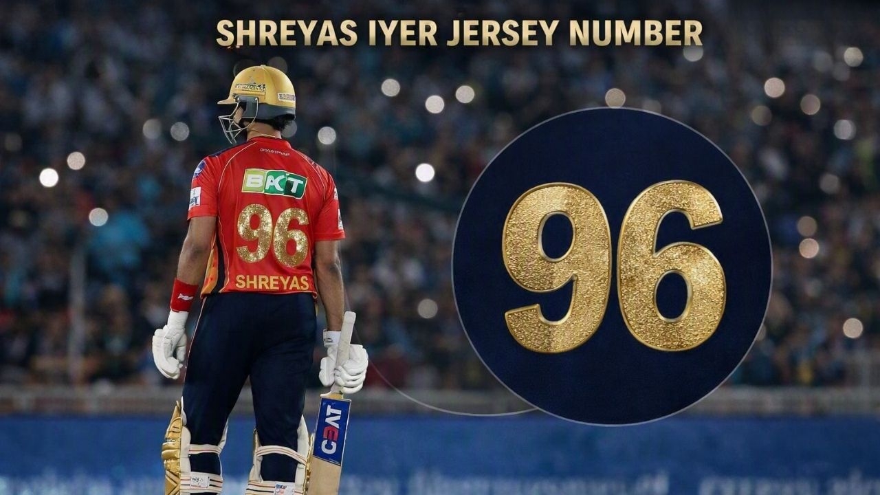 Shreyas Iyer Jersey Number