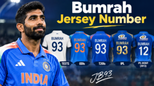 Bumrah Jersey Number: The Untold Story Behind 93 (And What It Signals About the Man)