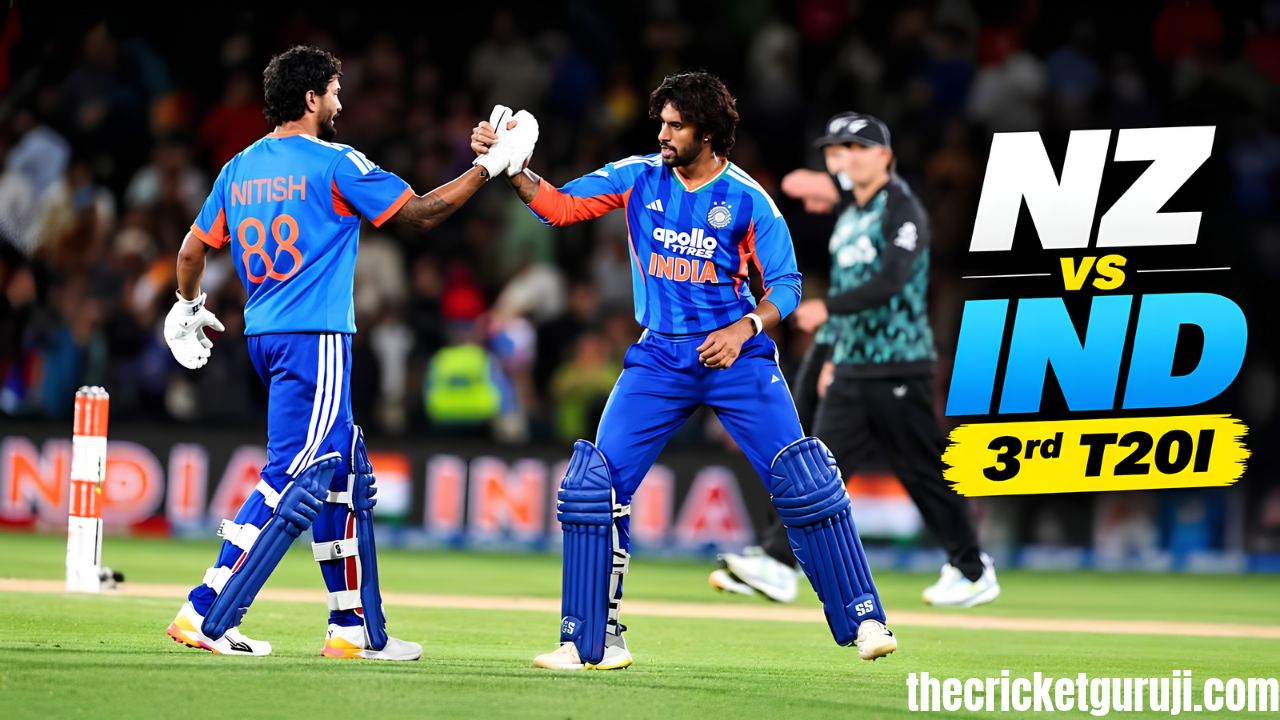 New Zealand vs India 3rd T20I 2026